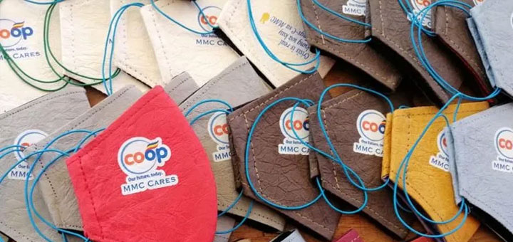 Algunos modelos elaborados con fibra natural que se comercializan en Filipinas.